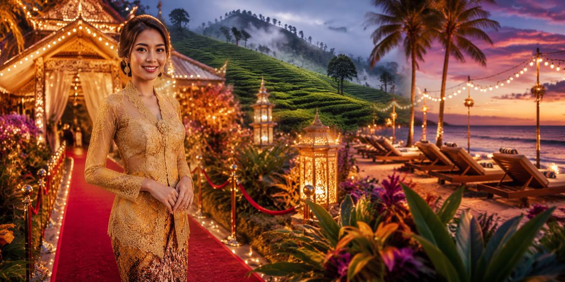 Pengalaman pertaruhan di Malaysia dengan tema Kebaya
